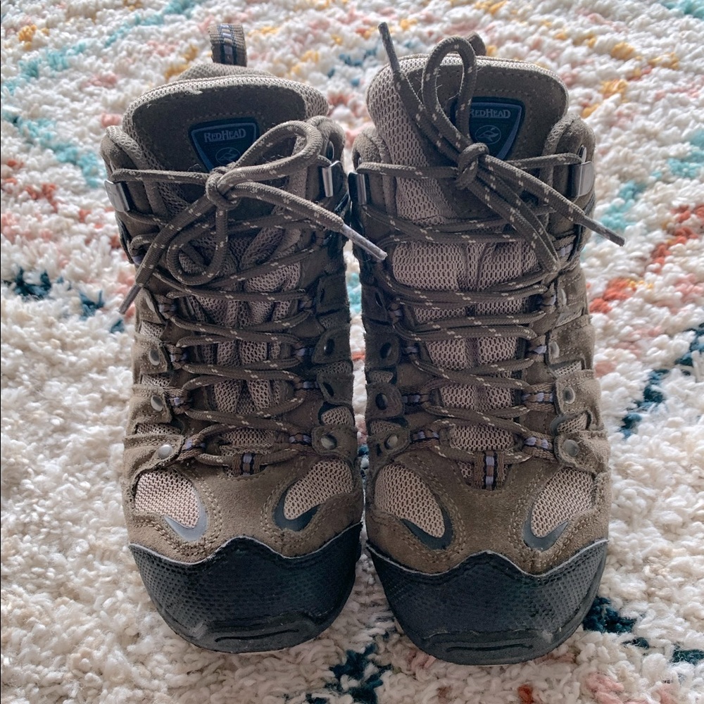 Red Head hiking boots